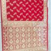 Red Banarasi Silk Saree - Image 2