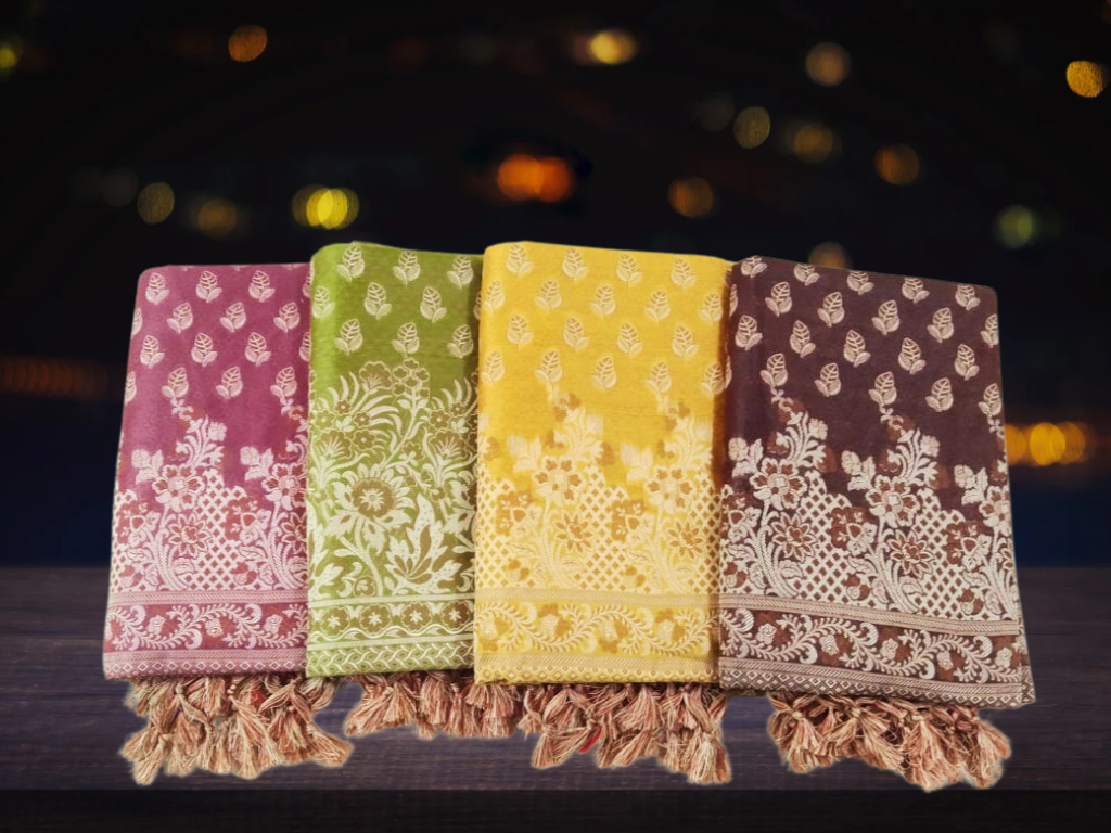 Banarasi cotton suit