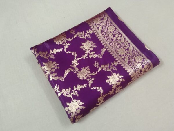Buy banarasi shorten silk saree luxury at sale prices - Image 2
